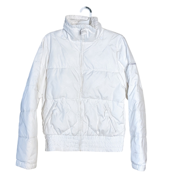 Columbia Girls Omni Shield Insulated Bomber Puffer Jacket Size 14-16